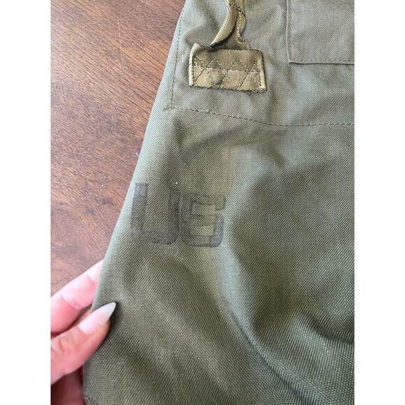 Vintage US Military Army Canvas Duffle Duffel Bag Distressed Patina Drawstring J - Picture 5 of 16